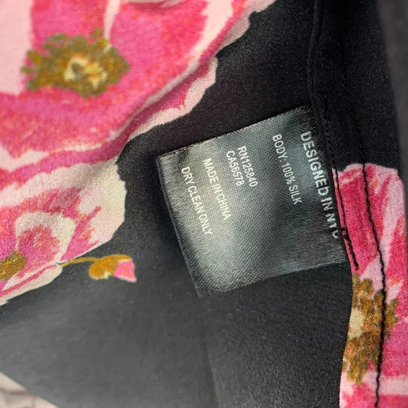 Intermix Bernice Floral Mini Dress in Black - Picture 11 of 12
